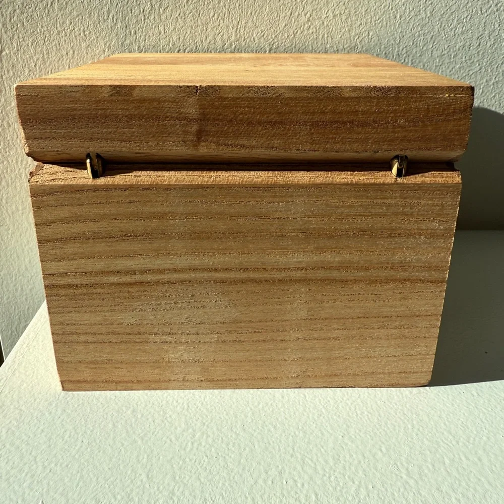 Shinola Natural Wood Storage Box - Picture 6 of 6